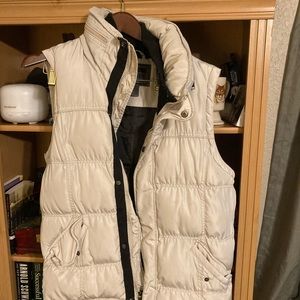 Forever 21 White Puffer Jacket